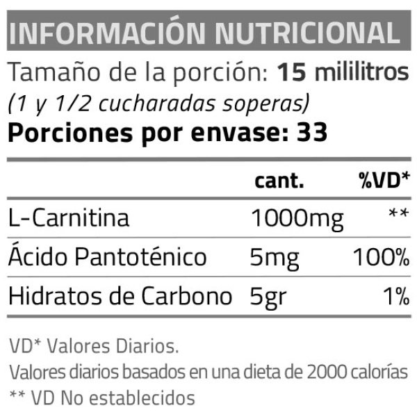 Star L-Carnitina Liquid - Imagen 2