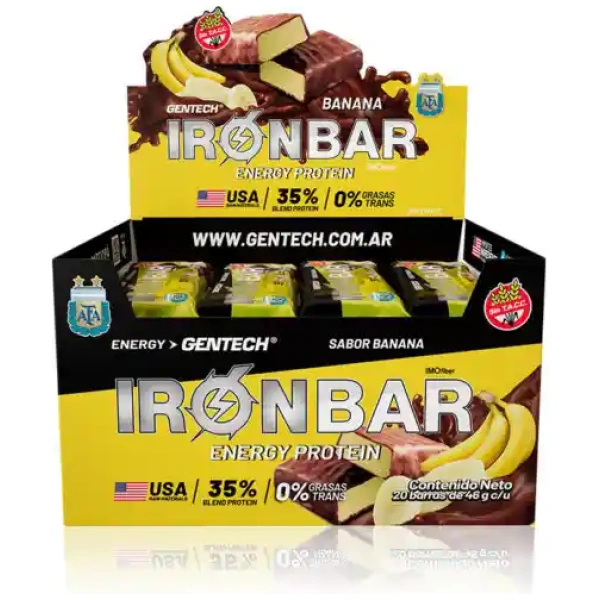 Iron Bar - Caja de barritas proteicas - Imagen 2