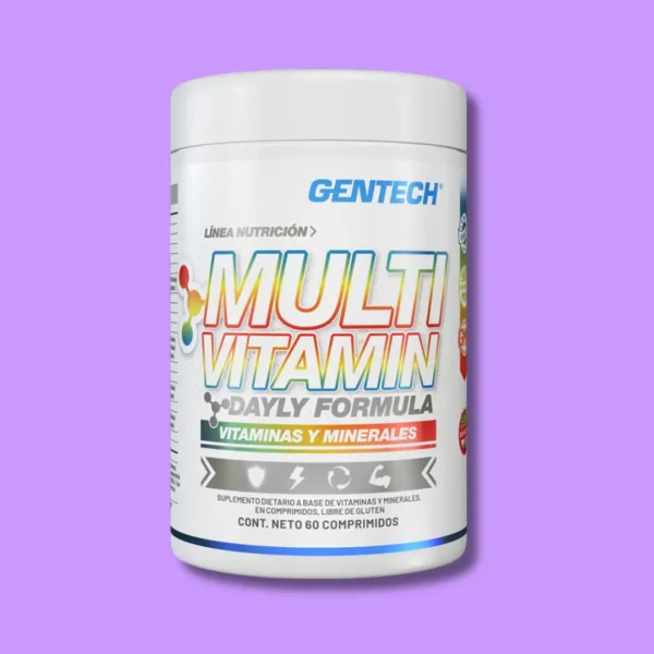 Envase de Multivitaminico Gentech
