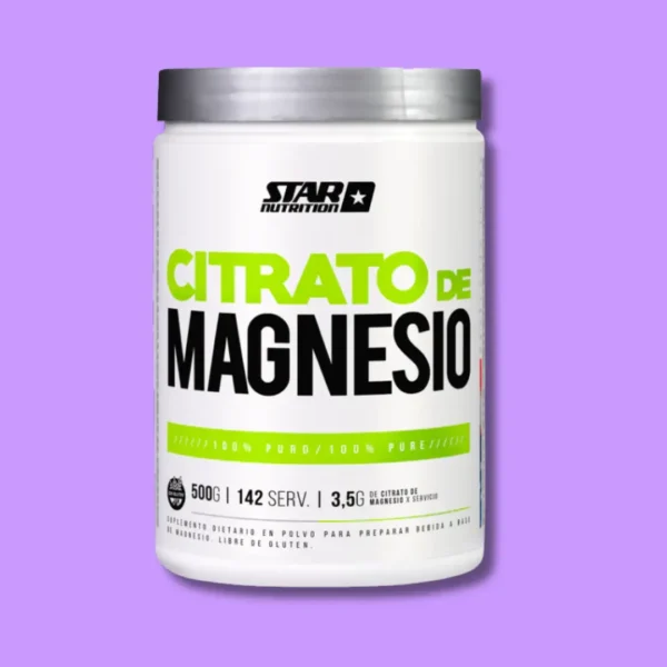 Envase de Citrato de magnesio Star